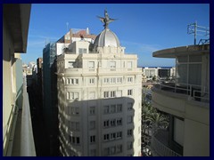 Alicante City Centre 006 - view from Tryp Gran Sol, our 4-star hotel, is one of the tallest buildings in Alicante.