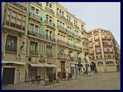 Alicante Old Town 11 - Plaza del Abad Penalva, facing the cathedral