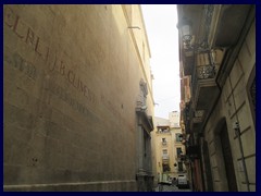 Alicante Old Town 12 - side of the cathedral