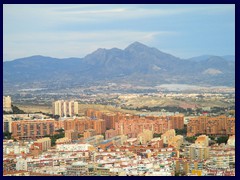 Castillo de Santa Barbara 26 - view towards the mountains