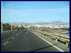 South Alicante - driving from the airport 03