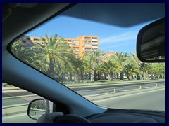 South Alicante - driving from the airport 07