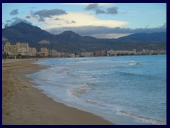 View from Playa de San Juan 09 - towards El Campello and mountains