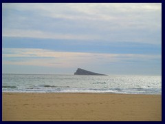 Central part, Playa de Levante 14 - Isla Benidorm, a small island just outside the coast of Benidorm