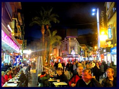 Benidorm Old Town by night - Placa de la Creu