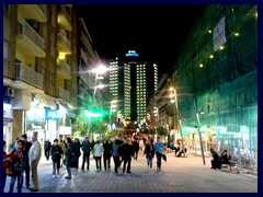 Benidorm by night 12 - towards Hotel Madeira Center