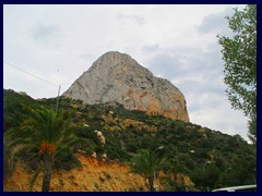 Penyal d'Ifac, a 332m high limestone rock and natural parks with numerous rare plants and animals.