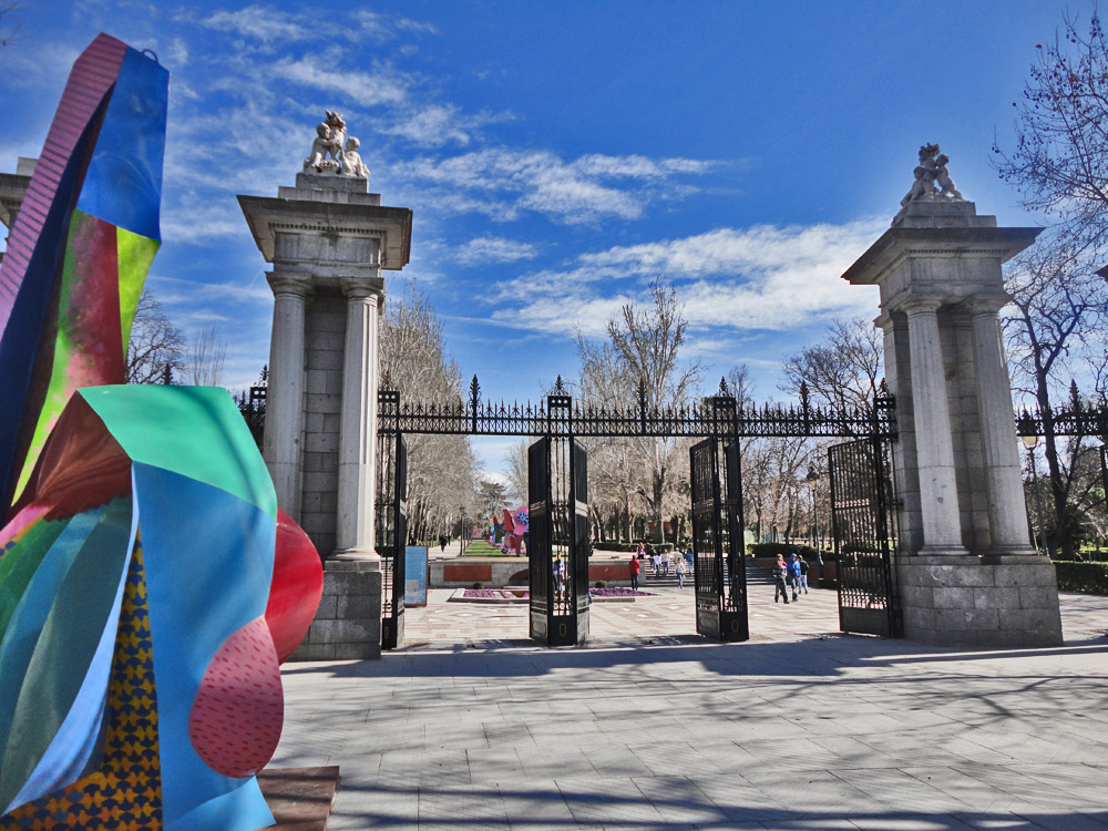 The “Parque del Retiro” Park