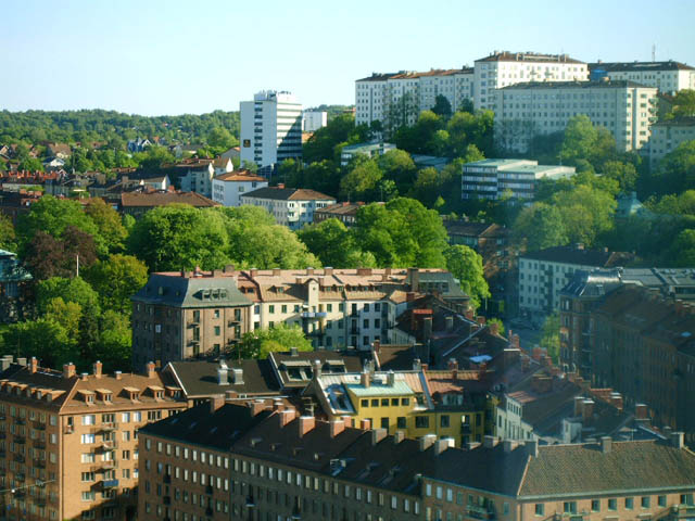 Johanneberg från ovan Johanneberg från ovan