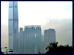 International Commerce Center, HK:s tallest building (484m, 118 floors) is part of the Union Square Complex, here seen from Tsim Sha Tsui.