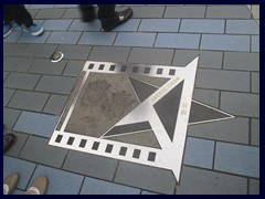 The star of Jackie Chan, Avenue of the Stars.