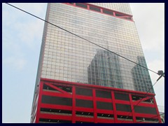 Shun Tak Centre, 38-storey towers from 1984, is situated in on Connaught Road in Sheung Wan, just at the border to Central. In complex you find offices, a shopping mall and the Macau ferry. 