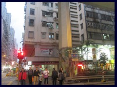 Hill Road/Queens Road West, Sai Ying Pun. The area where the early British military stayed.