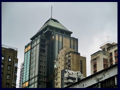 Modern skyscraper in Sheung Wan, that could be seen from our hotel.