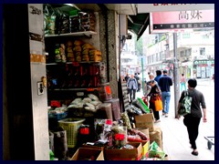 Typical dried food in Sheung Wan and Sai Ying Pun.