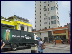 Carlsberg is a very popular beer brand in Hong Kong and mainland China. 