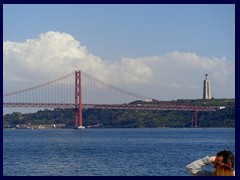 25th April Bridge  seen from Belém 02