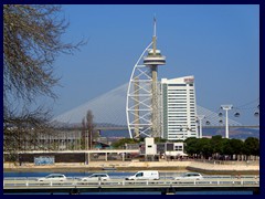 Vasco da Gama tower and  bridge