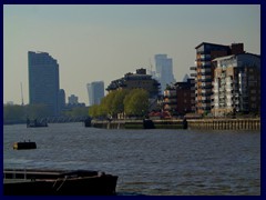 City Wharf skyline from Greenwich