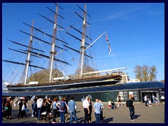 Cutty Sark, Greenwich, refurbished, in 2022