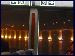 Friendship Bridge (Ponte de Amizade) seen from the ferry to Hong Kong.