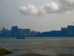 Taipa Island seen from Avenue Dr Sun Yat-Sen.