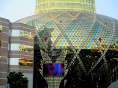 Grand Lisboa from Avenida Almeida Ribeiro.