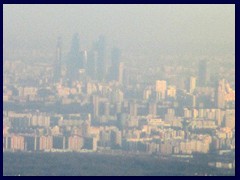 Moscow from above, taken from the plane to Hong Kong.