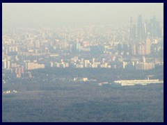 Moscow from above, taken from the plane to Hong Kong.