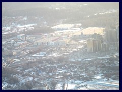 Moscow from above, taken from the plane to Hong Kong.