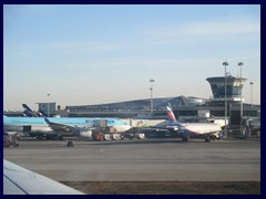 Sheremeyevo Airport, the 2nd largest airport in Russia.
