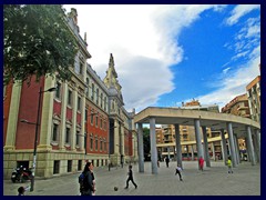 Murcia City Centre 001 - University of Murcia, Arts Faculty (La Merced campus) from Plaza de la Universidad