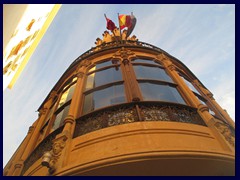 Murcia City Centre 104 - Casa Díaz Cassou, a fine example of modernista 