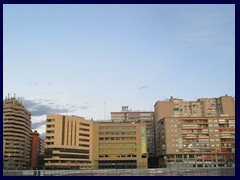 Murcia City Centre 124 - El Corte Ingles department store and other dull modern buildings.