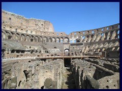 Colosseum's ruins, interior.
