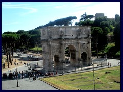 Arch of Titus from Colosseum