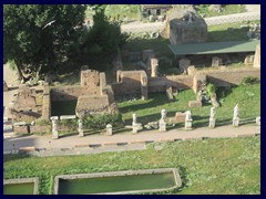 House of the Vestals, Forum Romanum. This is where Pontifex Maximus, the highest priest of Rome, dwelled.