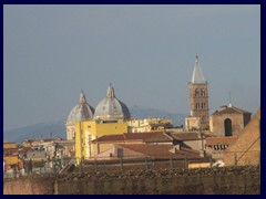 View from Forum Romanum towards Santa Maria di Maggiori.