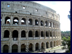 Colosseum seen from Monte Esquilino