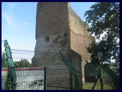 Terme di Traiano (Trajan Baths), the ruins of the ancient baths built on top of Emperor Nero's villa by Emperor Traian about 100 AD.