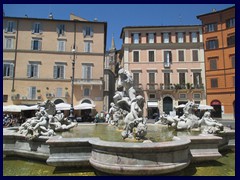 Fontana del Moro (Moor Fountain), Piazza Navona.