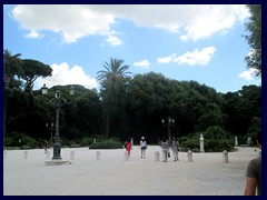 Pincio Park above Piazza del Popolo.
