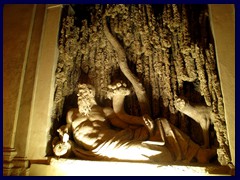 River Tiber Fountain, Quattro Fontane.