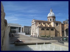 Via Ripetta, San Carlo al Corso and Aura Pacis.