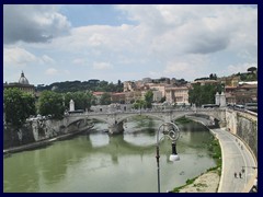 View of the Tiber from Castel Sant 'Angelo 