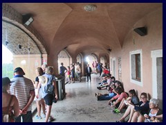 Sant 'Angelo's vault during the thunderstorm.