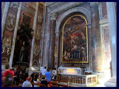 Tomb of Pope John Paul II, St Peter's Basilica.