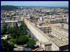 Views of Sistine Chapel, Vatican City from St Peter's Basilica, Vatican City  