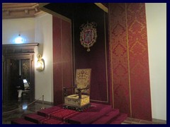 Palace of the Grand Dukes of Lithuania: The throne room of the Grand Dukes of Lithuania and later some Polish kings