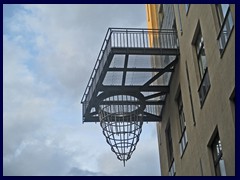 Strange balcony, Gedimino Avenue.